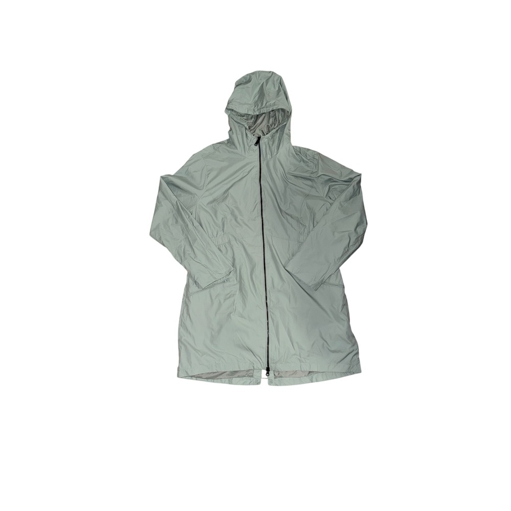 962.Kirkland Signature Women Green Lightweight Hooded Jacket SizeXL Casual Style
